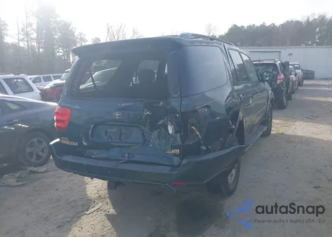 2002 Toyota Sequoia Limited V8 from USA, damaged, VIN 5TDZT38A92S060064